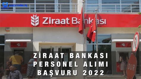 ziraat bankası personel alımı 2024
